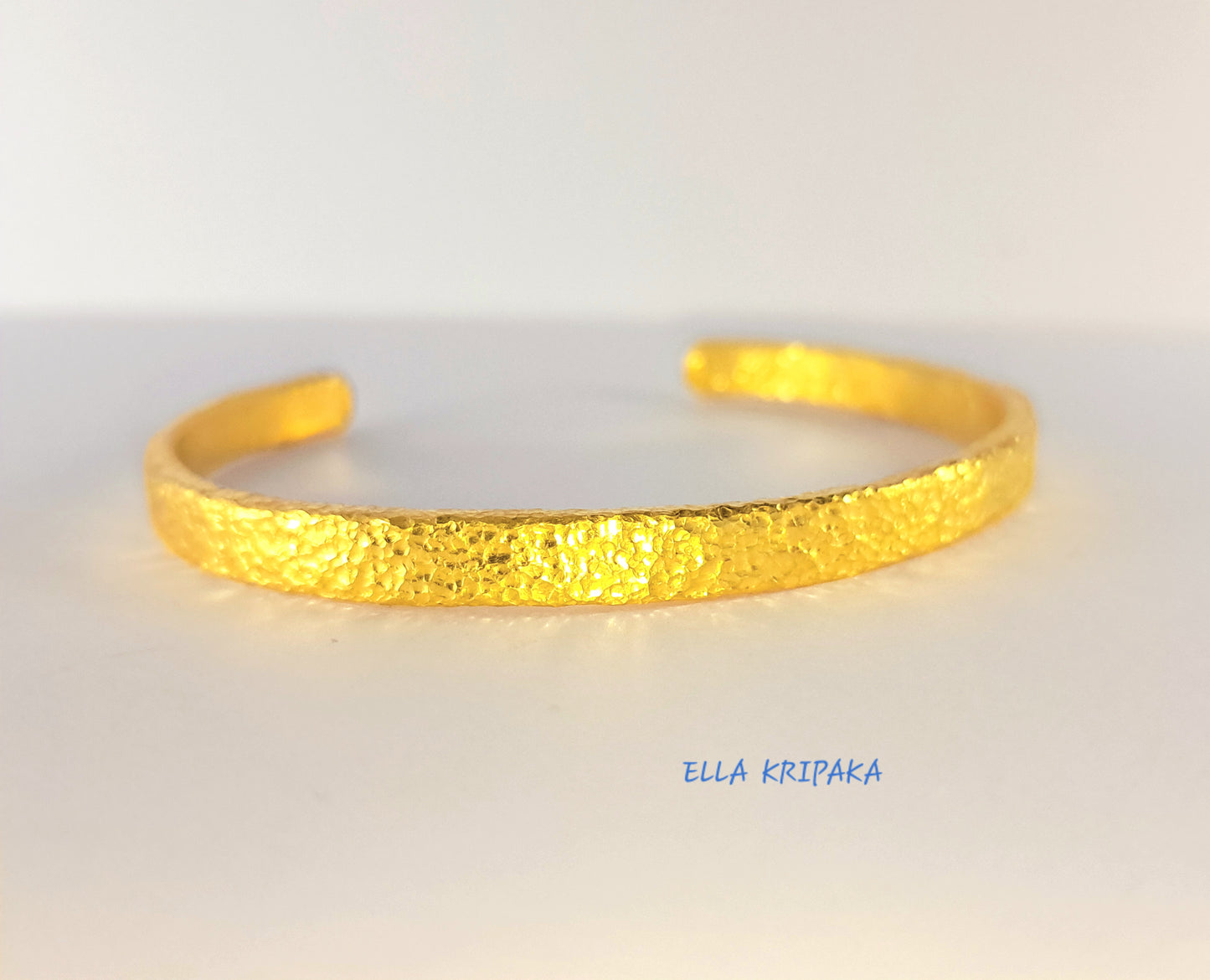 Custom hammered 24k gold 9999 gold cuff thick bracelet Ancient Rome, forged 24k gold cuff, can be hammered 22k gold bracelet cuff, pure 24k 9999 gold