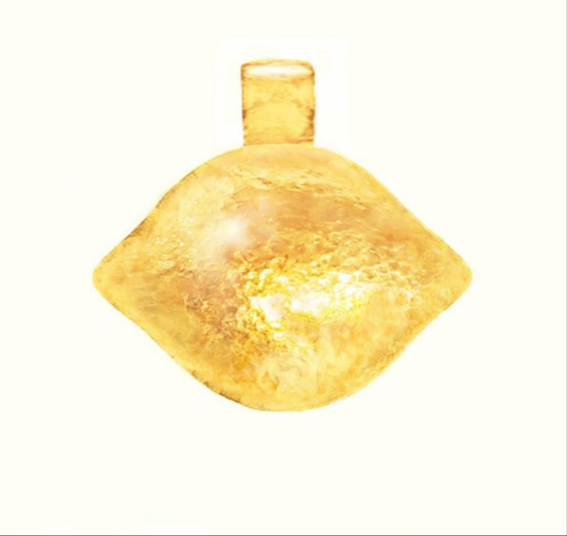 Hammered 24k gold hammered 9999 gold pendant, hammered 22k gold pendant, custom handmade 24k gold jewelry, Ancient Rome 24k gold pendant, hand forged 24k 9999 gold pendant, Byzantine Empire 24k gold