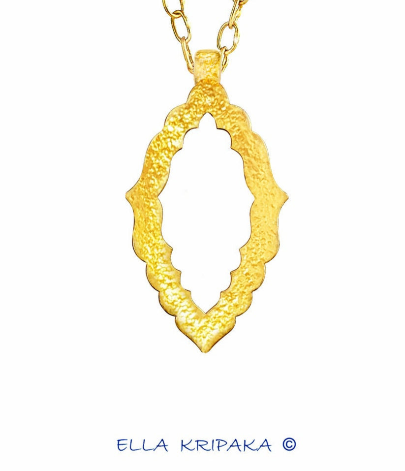 Hammered 24k gold hammered 9999 gold pendant, hammered 22k gold pendant, custom handmade 24k gold jewelry, Ancient Rome 24k gold pendant, hand forged 24k 9999 gold pendant, Byzantine Empire 24k gold