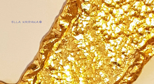 Hammered Solid 24k 9999 Gold 7.5g &21g Organic Letter K Pendant Initial