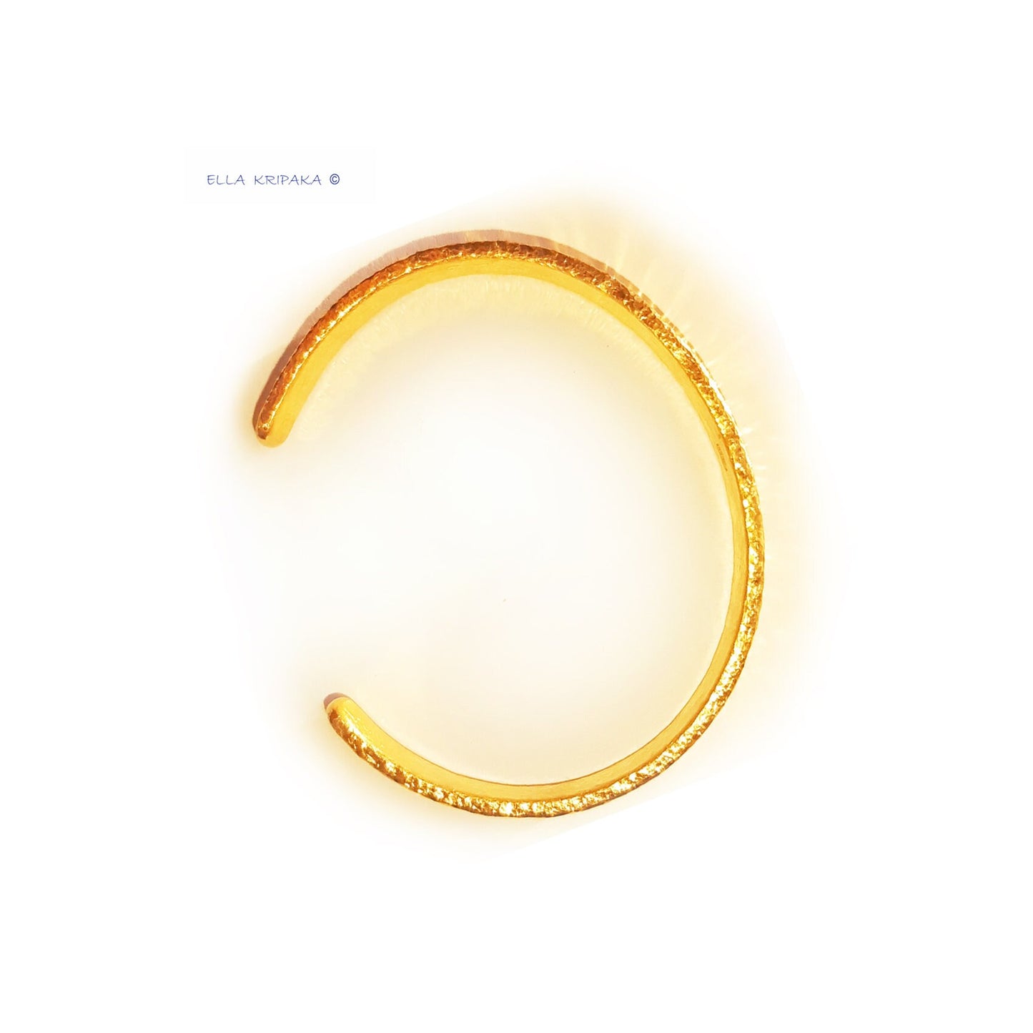 Custom Solid 24k 9999 Gold 50g/6in size, Hammered Cuff Ancient Rome Bracelet 7.2mm Can Be 22k Gold