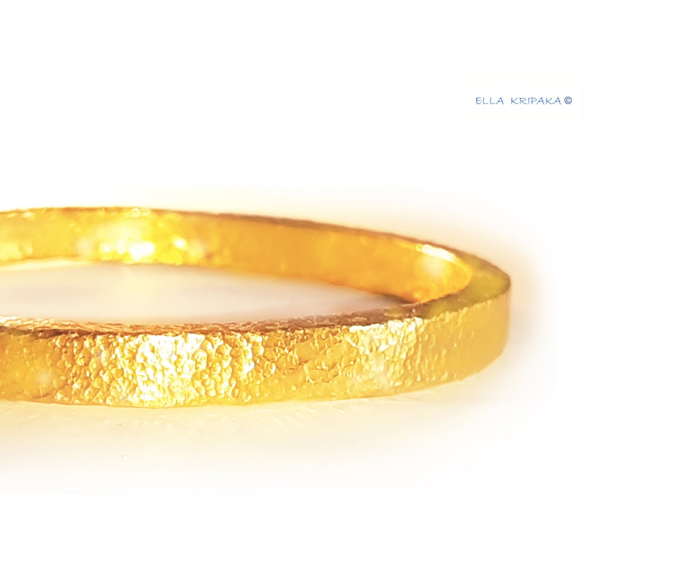 Custom Solid 24k 9999 Gold 87g/7in size Hammered Ancient Rome Bracelet Bangle 6.5mm Can Be 22k Gold
