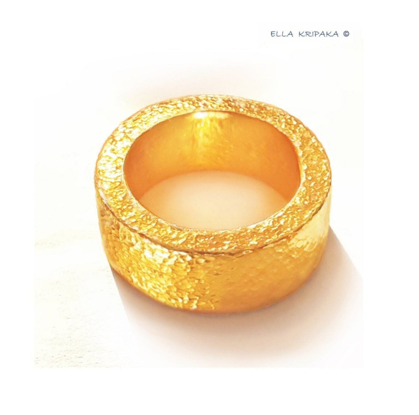 Custom Solid 24k 9999 Gold 26.5g/size 6US Ancient Rome Ring 6.4mm Can Be 22k Gold