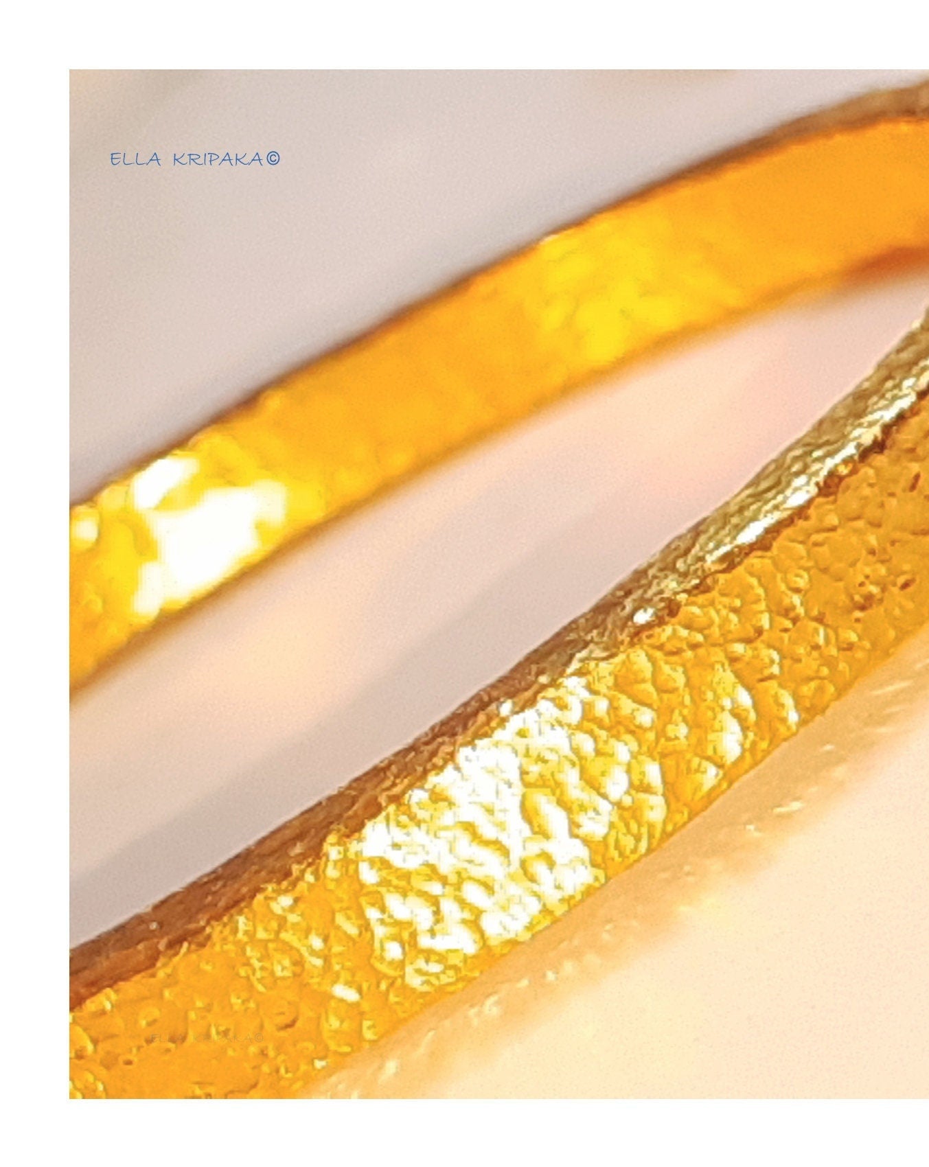Custom Solid 24k 9999 Gold 67g/7in size Hammered Ancient Rome Bracelet Bangle 6.2mm Can Be 22k Gold