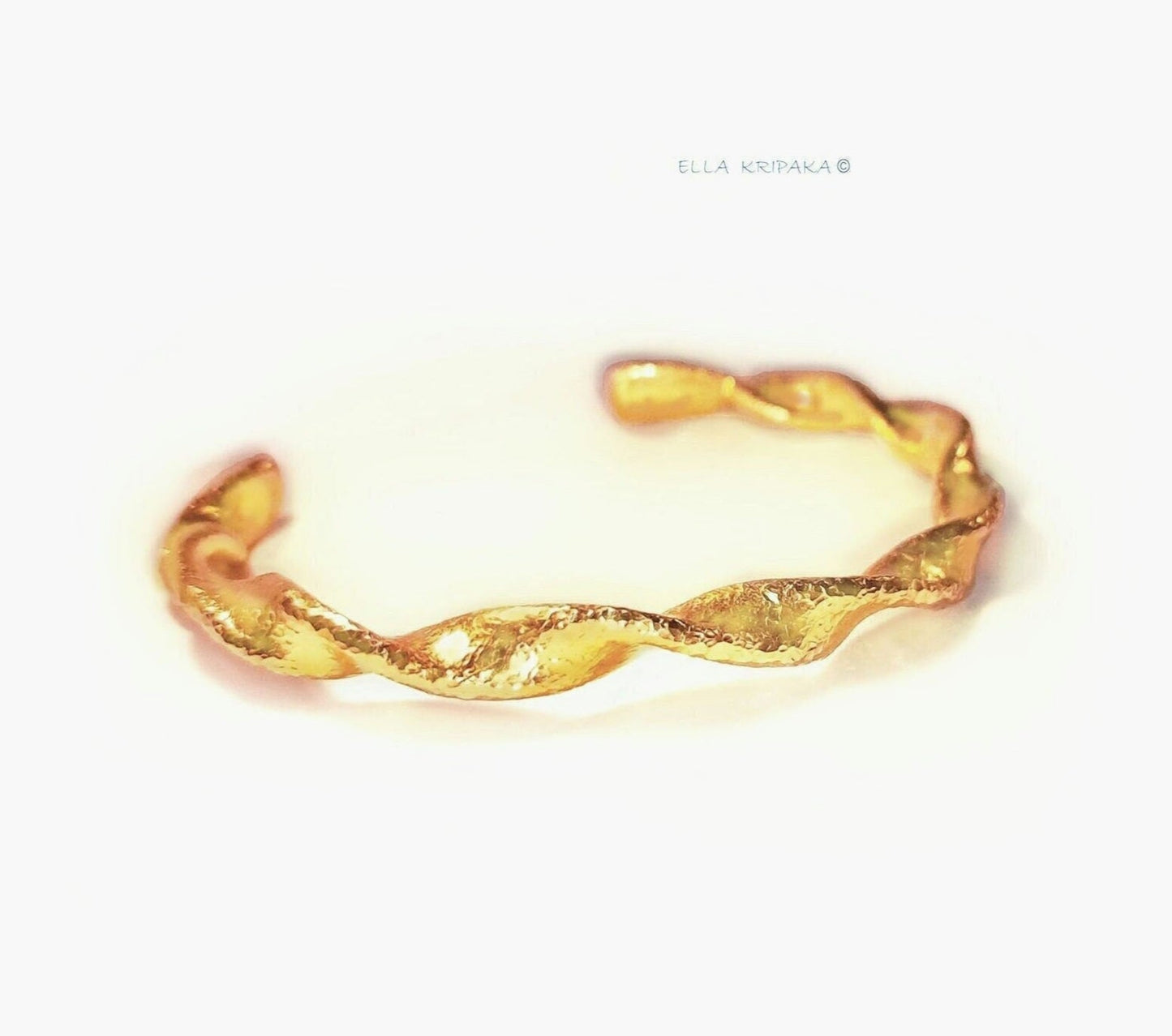 Custom hammered 24k gold 9999 gold Viking twisted cuff bracelet, Ancient Rome forged 24k gold twisted cuff, can be hammered 22k gold Viking twisted bracelet cuff, pure 24k 9999 gold Viking twisted cuff