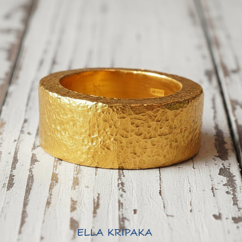 Why Is My Hammered 24k 9999 Gold Jewelry So Durable?