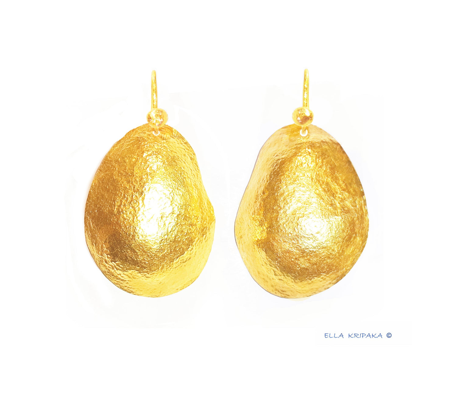 EARRINGS 24K 9999 GOLD