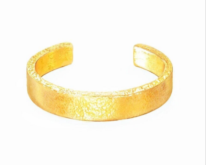 Custom hammered 24k gold 9999 gold cuff thick bracelet Ancient Rome, forged 24k gold cuff, can be hammered 22k gold bracelet cuff, pure 24k 9999 gold