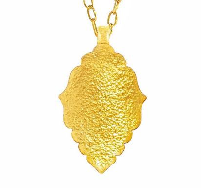 Hammered 24k gold hammered 9999 gold  pendant, hammered 22k gold pendant, custom handmade 24k gold jewelry, Byzantine 24k gold pendant, hand forged 24k 9999 gold pendant, Byzantine Empire 24k gold jewelry