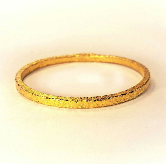 Custom hammered 24k gold 9999 gold bangle thick bracelet Ancient Rome, forged 24k gold bangle, can be hammered 22k gold bracelet, pure 24k 9999 gold