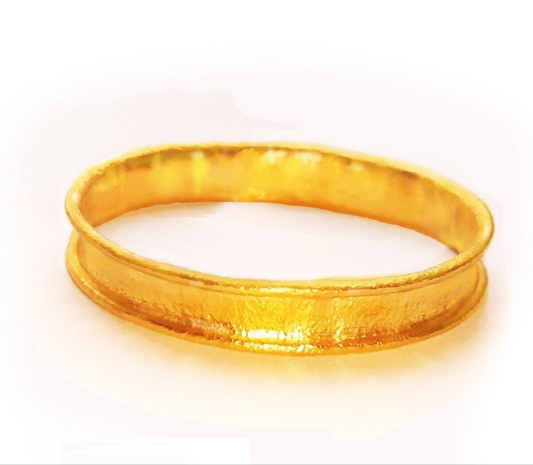 Custom hammered 24k gold 9999 gold bangle thick bracelet Ancient Rome, forged 24k gold bangle, can be hammered 22k gold bracelet, pure 24k 9999 gold
