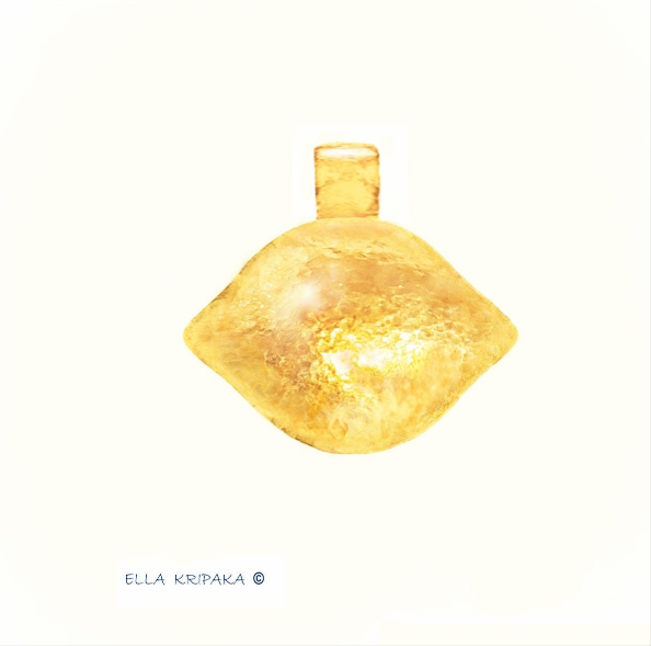 Custom Solid 24k 9999 Gold 9g & 25g Hammered Ancient Rome Dome Pendant 30mm & 50mm Can Be 22k Gold