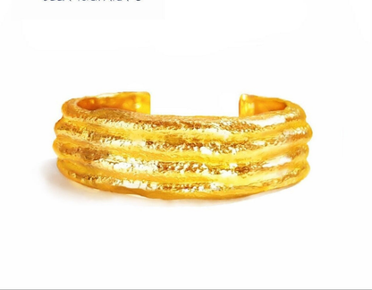 Custom hammered 24k gold 9999 gold organic cuff bracelet, organic forged 24k gold cuff, can be hammered 22k gold organic bracelet cuff, pure 24k 9999 gold organic cuff
