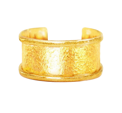 Custom hammered 24k gold 9999 gold cuff thick bracelet Ancient Rome, forged 24k gold cuff, can be hammered 22k gold bracelet cuff, pure 24k 9999 gold