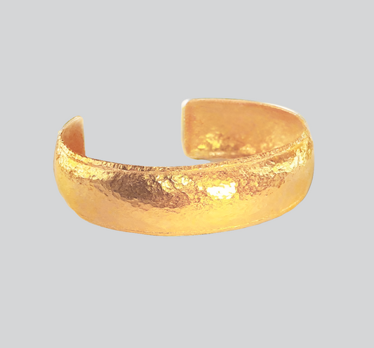 Custom hammered 24k gold 9999 gold cuff thick bracelet Ancient Rome, forged 24k gold cuff, can be hammered 22k gold bracelet cuff, pure 24k 9999 gold