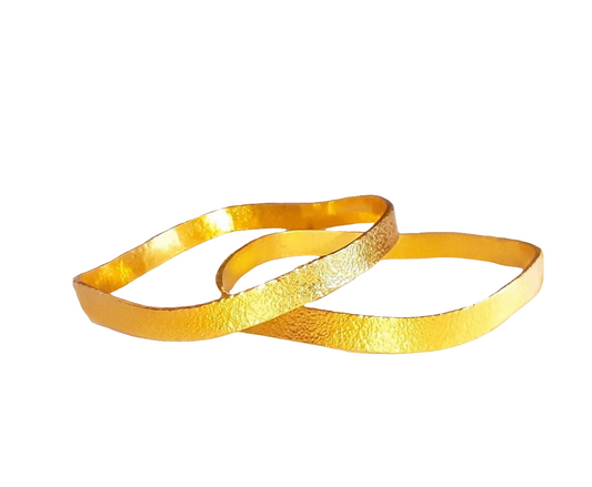 Custom hammered 24k gold 9999 gold bangle bracelet organic uneven, forged 24k gold bangle, can be hammered 22k gold bracelet, pure 24k 9999 gold