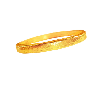 Custom hammered 24k gold 9999 gold bangle thick bracelet Ancient Rome, forged 24k gold bangle, can be hammered 22k gold bracelet, pure 24k 9999 gold