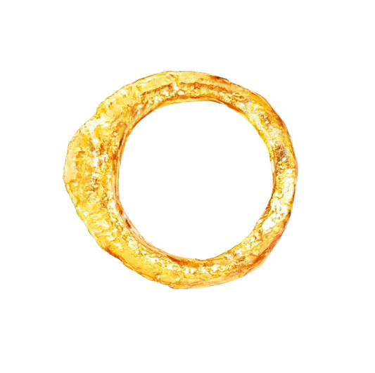 Hammered 24k Gold Hammered 9999 Gold Ring Ancient Rome Hammered 22k Gold Artist Ella Kripaka