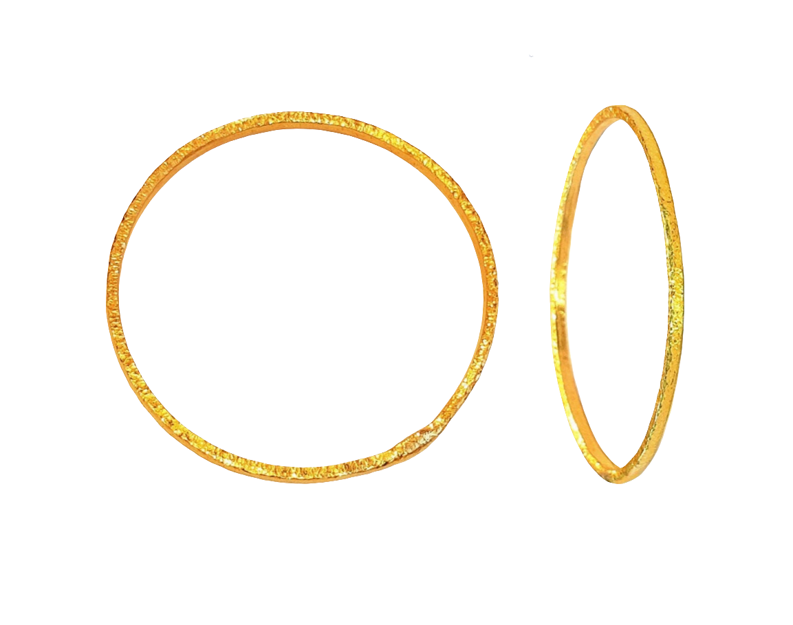 Custom hammered 22k gold bangle bracelet Ancient Rome, forged 22k gold bangle thick 2mm
