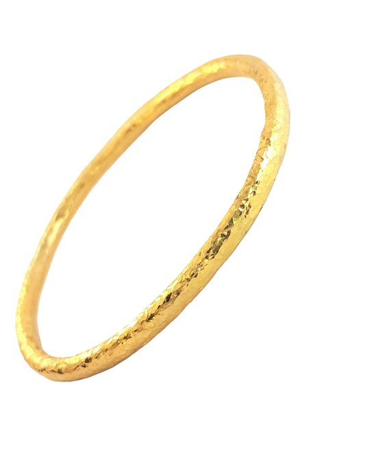 Custom hammered 24k gold 9999 gold bangle thick bracelet Ancient Rome, forged 24k gold bangle, can be hammered 22k gold bracelet, pure 24k 9999 gold