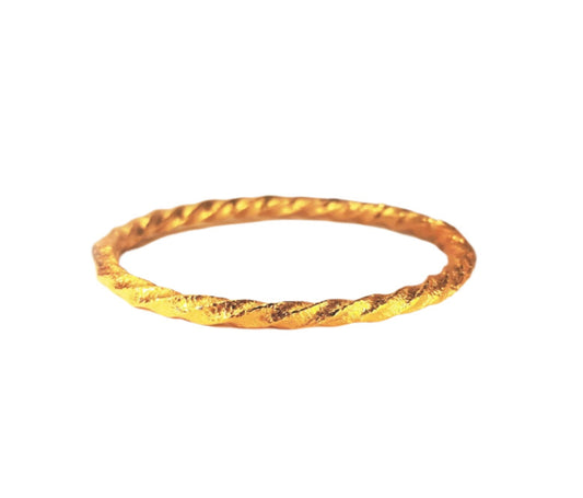 Custom Solid 24k 9999 Gold 65g Hammered Twisted Viking And Ancient Rome Bracelet Durable Bangle, Wide 5.2mm Thick 5mm